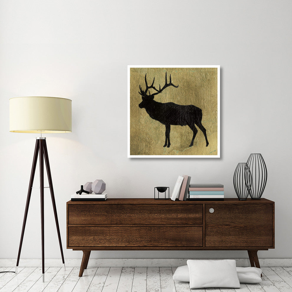"Golden Lodge IV" Digital Paper Print by James Wiens, 38"x38"