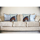 Blue Horse Large Indoor/Outdoor Pillow 18x18