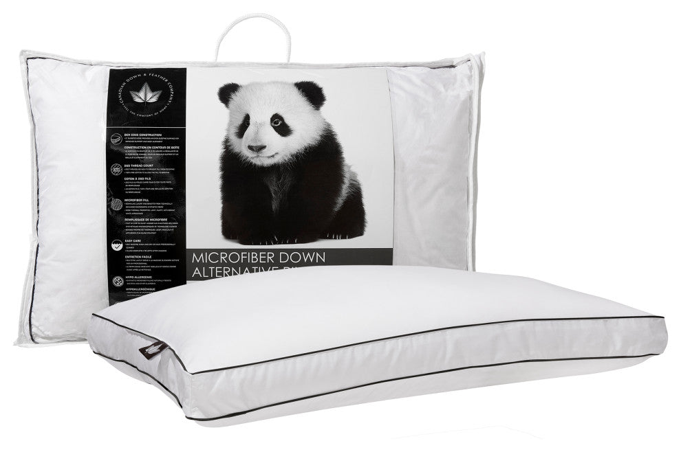 Microfiber Down Alternative Pillow, Queen