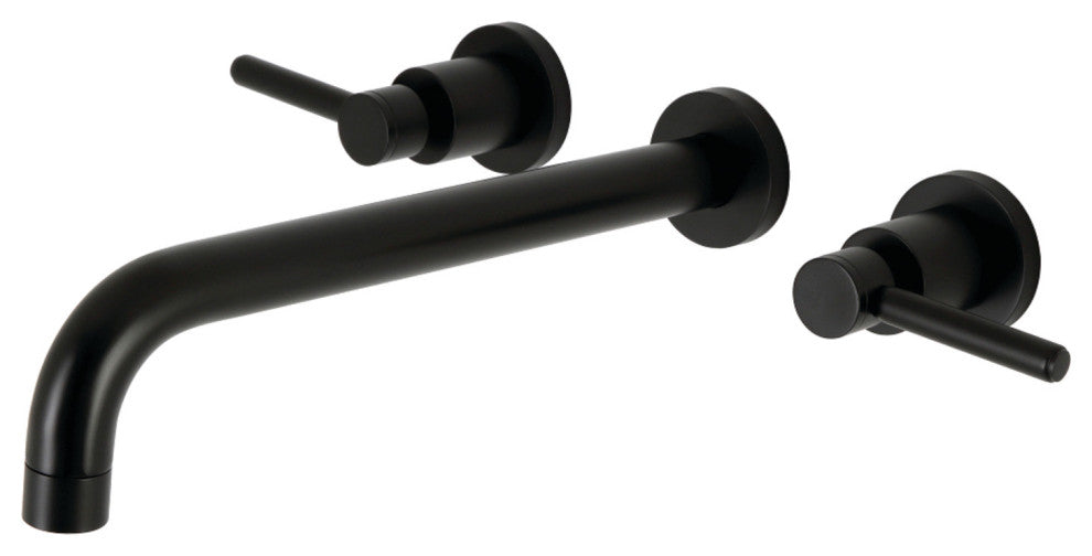 KS8050DL Wall Mount Tub Faucet, Matte Black