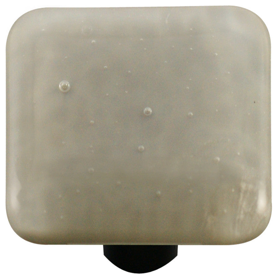Deco Gray Knob, Black Post