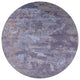 Ahgly Company Indoor Round Mid-Century Modern Area Rugs, 7' Round