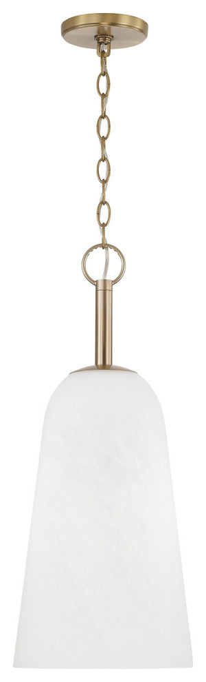 Capital Lighting 356911 Romy 10"W Pendant - Matte Brass