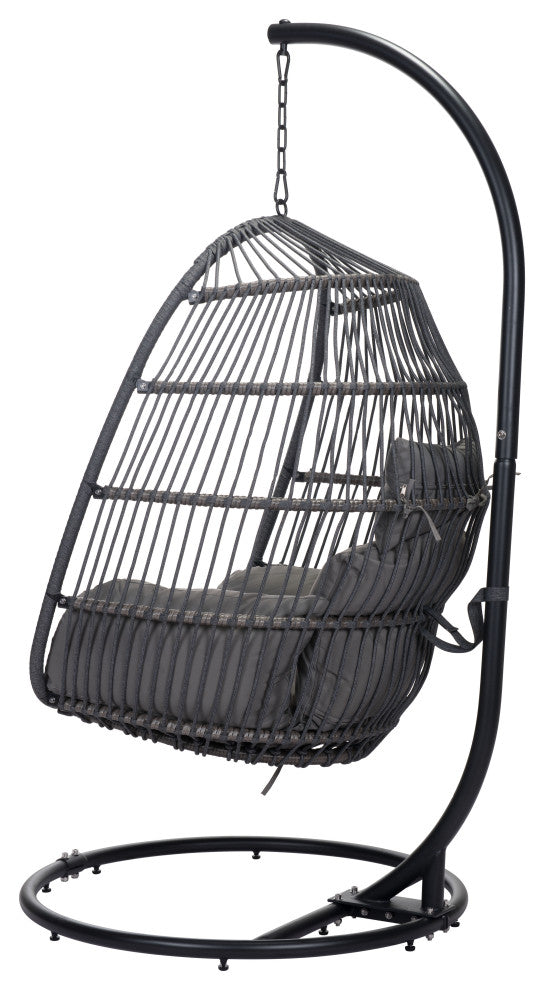 Bilbao Hanging Chair Gray