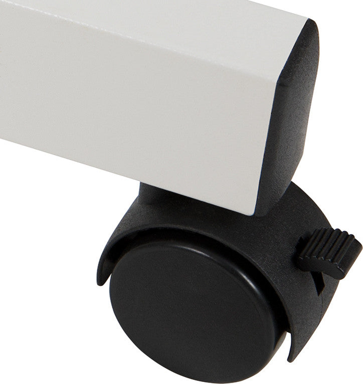 Hercules Reversible Cork and White Board Stand With Pen Tray, 62.5"x62.25"