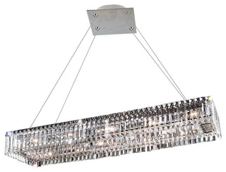 Baguette 12-Light Modern Mini-Pendant by Allegri