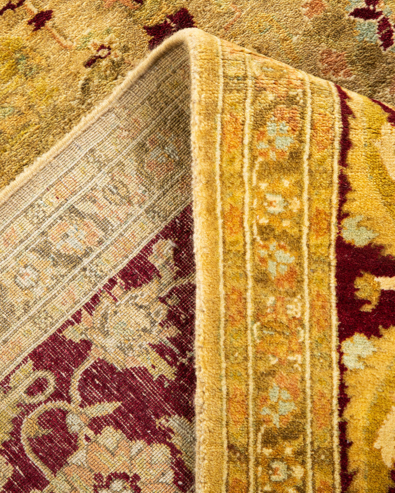 Mogul, One-of-a-Kind Hand-Knotted Area Rug Ivory, 8'1"x15'7"