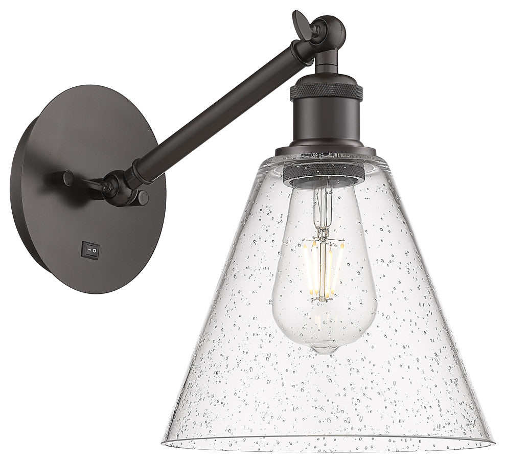 Innovations 317-1W-OB-GBC-84-LED 1-Light Sconce, Oil Rubbed Bronze