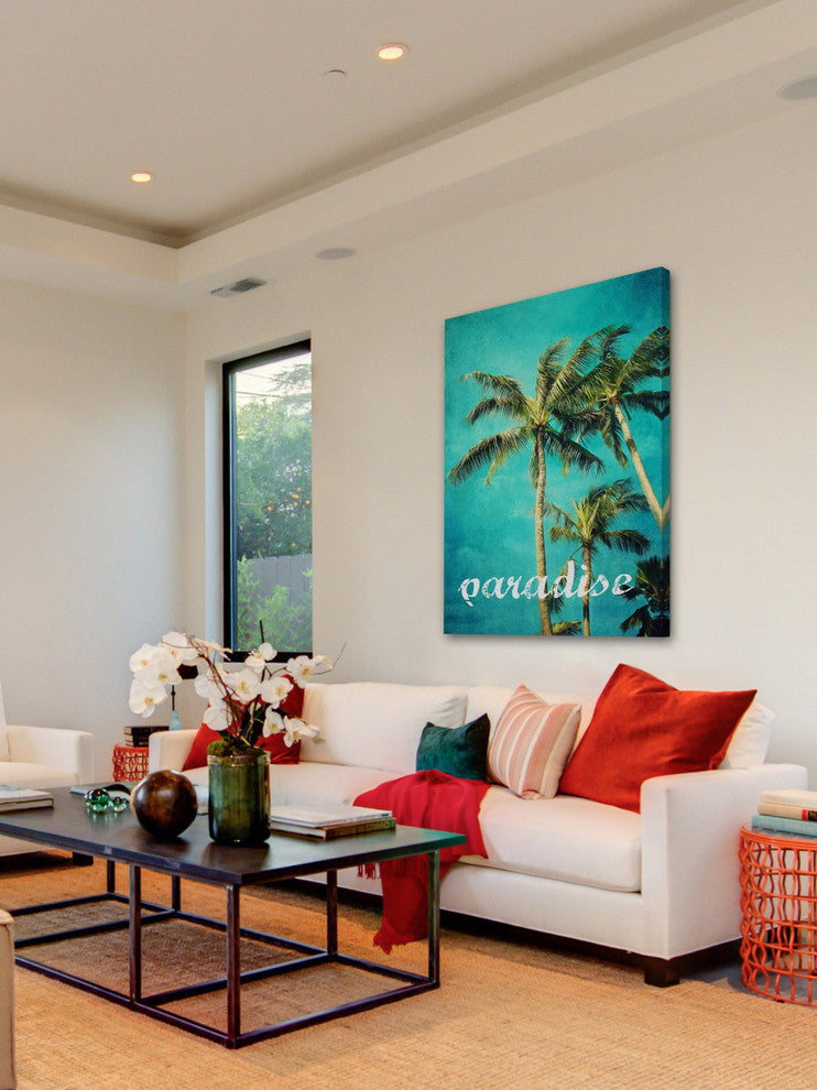 Marmont Hill, "Paradise" by Sylvia Cook Painting Print on Wrapped Canvas, 20x30
