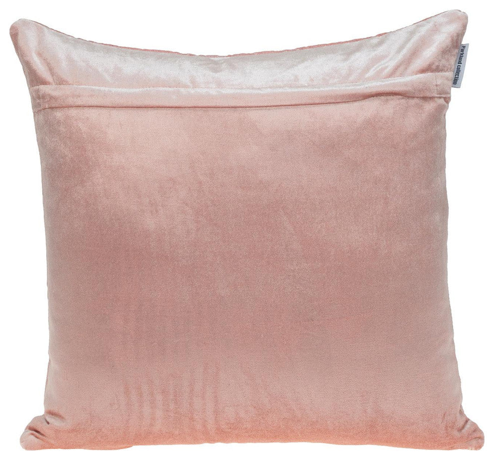 Parkland Collection Reta Pink Throw Pillow, Square