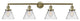 Innovations 215-Ab-S-G42-Led 4 Light Dimmable Led Adjustable Vanity Light