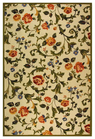 Safavieh Chelsea Hk310A Floral Rug, Ivory, 2'6"x12'0" Runner