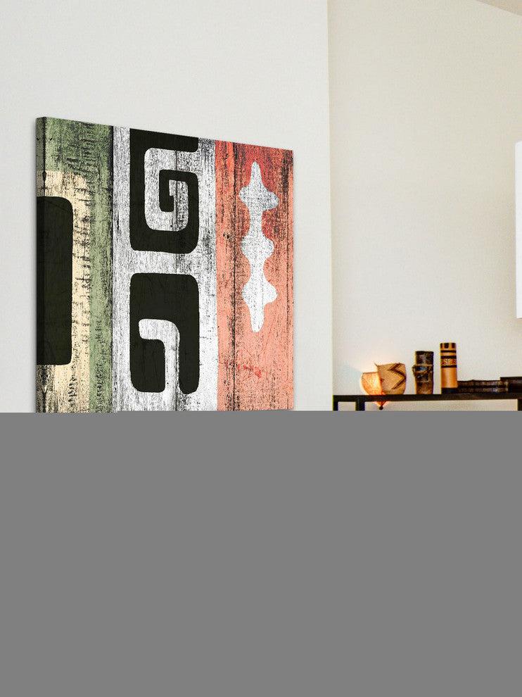 "Deco Rhapsody VII" Painting Print on Canvas by Irena Orlov
