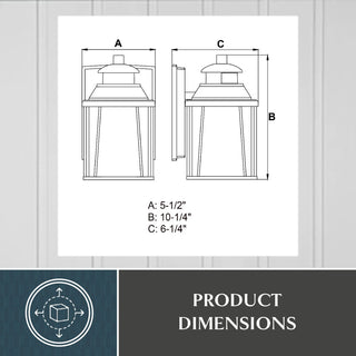 Freeport LED Motion Sensor Dusk to Dawn Outdoor Wall Light Textured Black