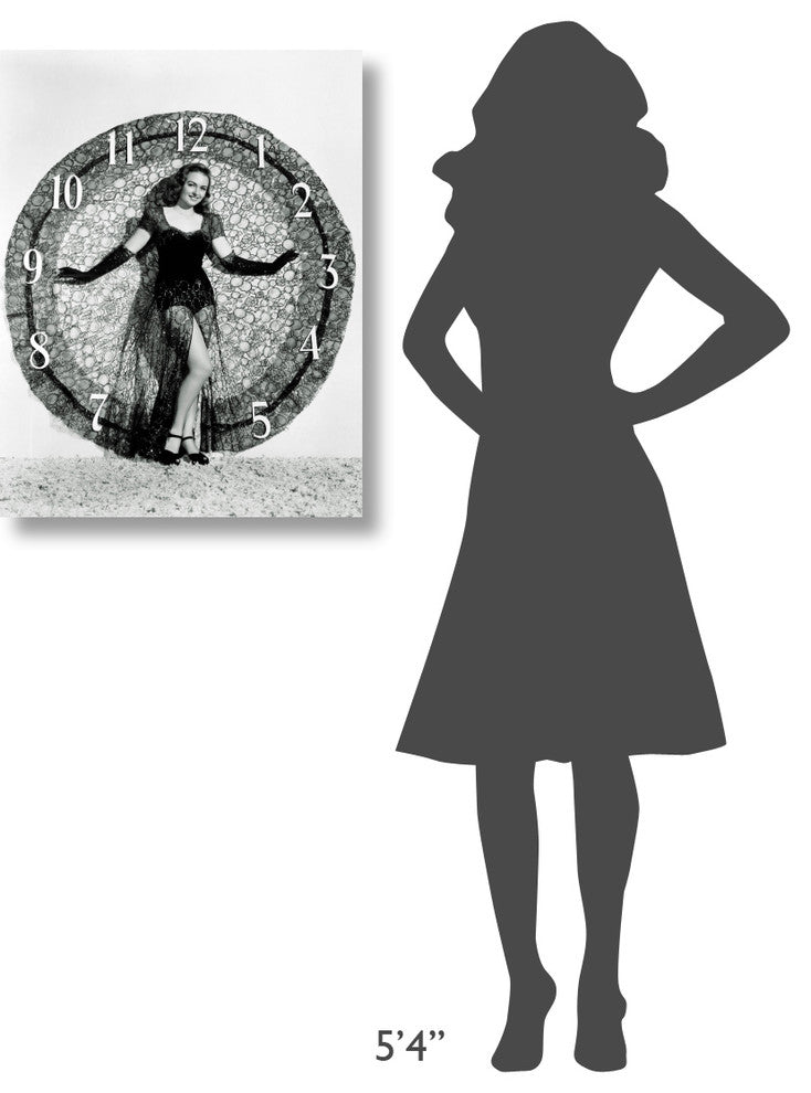 "Happy New Year - Donna Reed" Canvas Giclee by Hollywood Photo Archive, 23"x30"