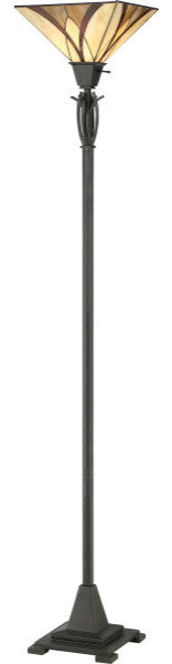 Quoizel TFAS9470VA One Light Torchiere Asheville Valiant Bronze