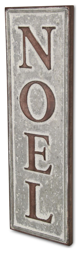Farmhouse Style "Noel", Vertical Wall Sign