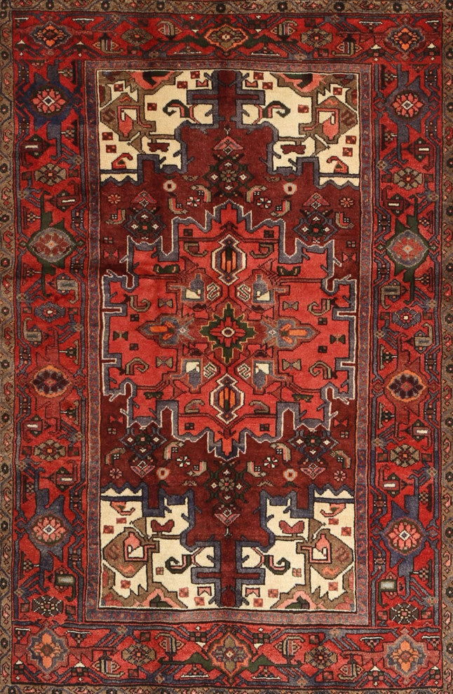 Ahgly Company Indoor Rectangle Traditional Area Rugs, 3' x 5'