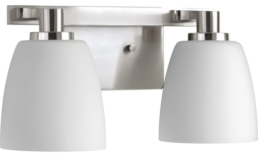 Fleet 2-Light Bath Light, Brushed Nickel