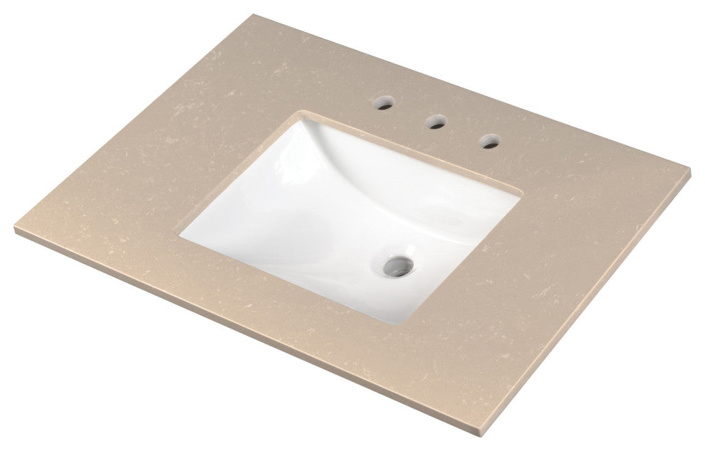 MSI VSL-COS3722-2CM Cosmic Sand 37" Marble Vanity Top - Sand