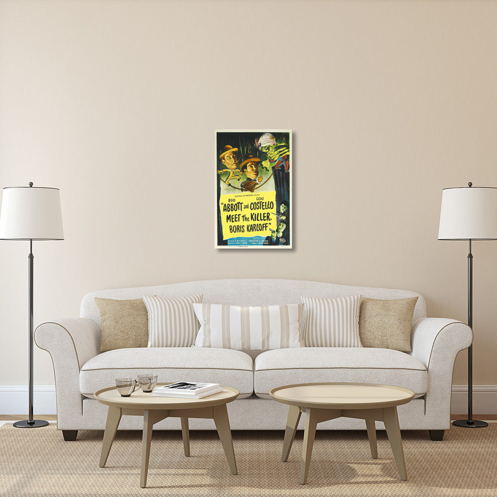 "Abbott & Costello - Meet The Killer" Canvas by Hollywood Photo Archive, 23x36"