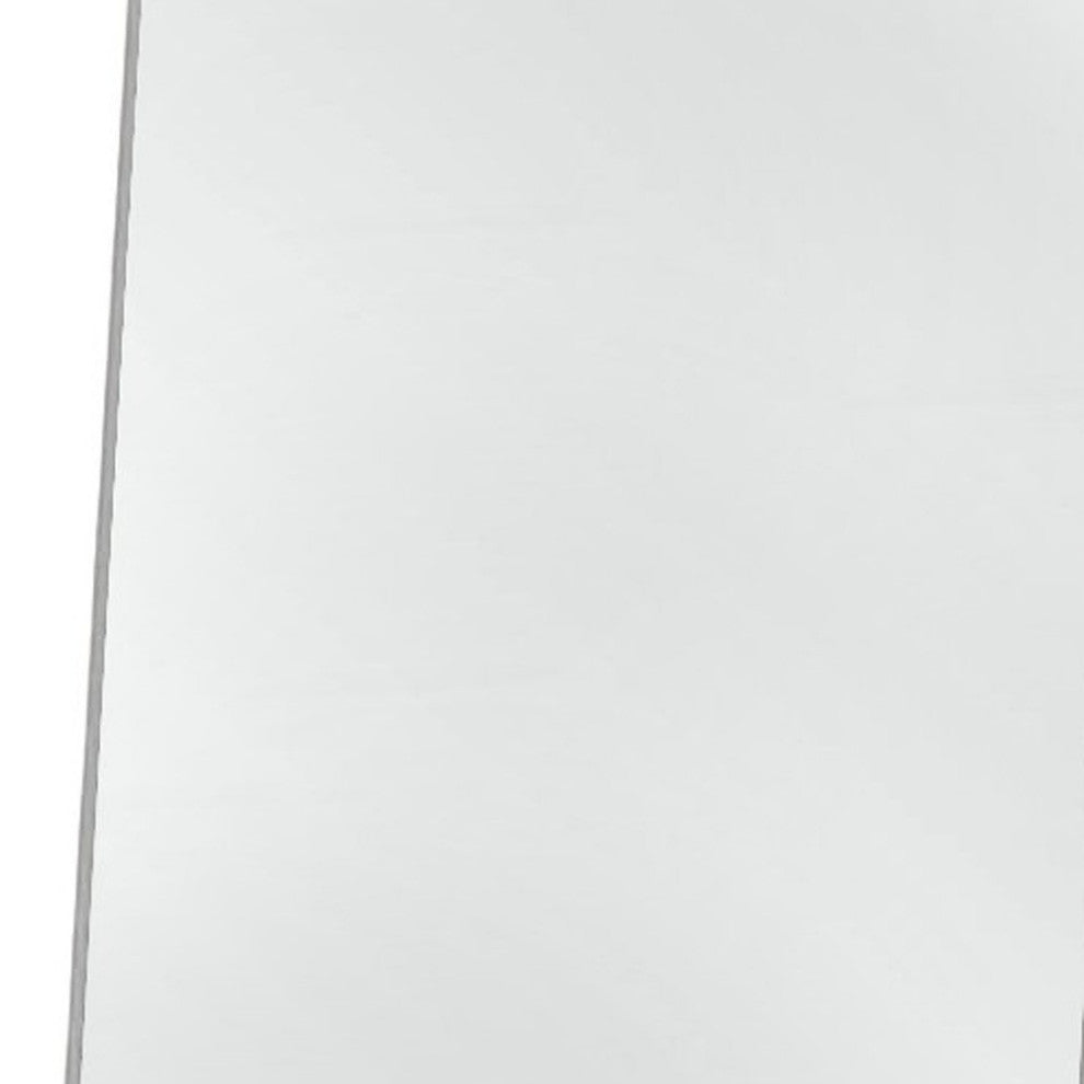 Light Gray Aluminum Framed Mirror