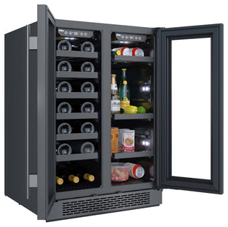 Avallon AWBC242GGFD 24"W 21 Bottle Capacity and 64 Can Capacity - Panel Ready