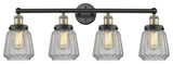 Chatham 4 33.5" Bath Vanity-Light Black Antique Brass