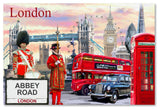 The Macneil Studio 'London Collage' Canvas Art, 47"x30"