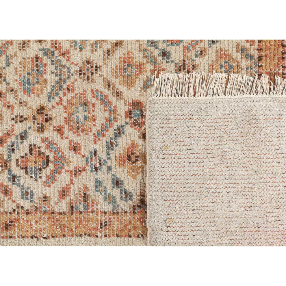 Palace Trellis Area Rug, Beige, 8'x10'