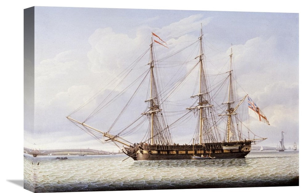 "Sloop on The Mersey" Artwork, 22" x 15"