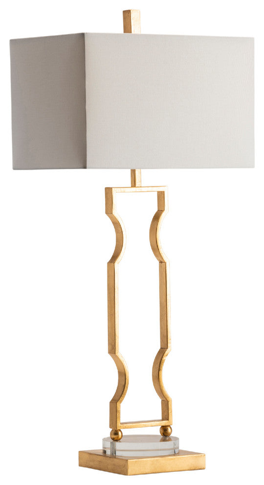 Carlisle Table Lamp, Gold