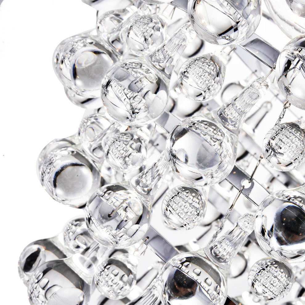 Acamar 5 Light Crystal Chandelier