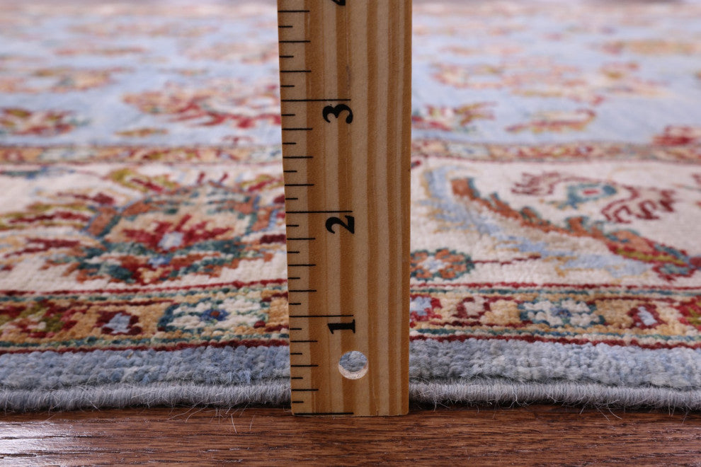 5' 0" X 6' 8" Persian Tabriz Hand Knotted Wool Rug Q10015