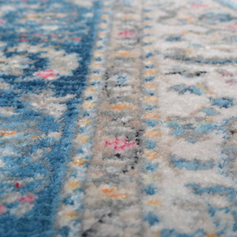 MACHINE MADE POLYESTER AREA RUGS  -Multicolor, Oriental ,Rugs for Living Room