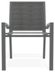 Kendall Sling Stackable Outdoor Dining Chair, Destiny Steel/Graphite