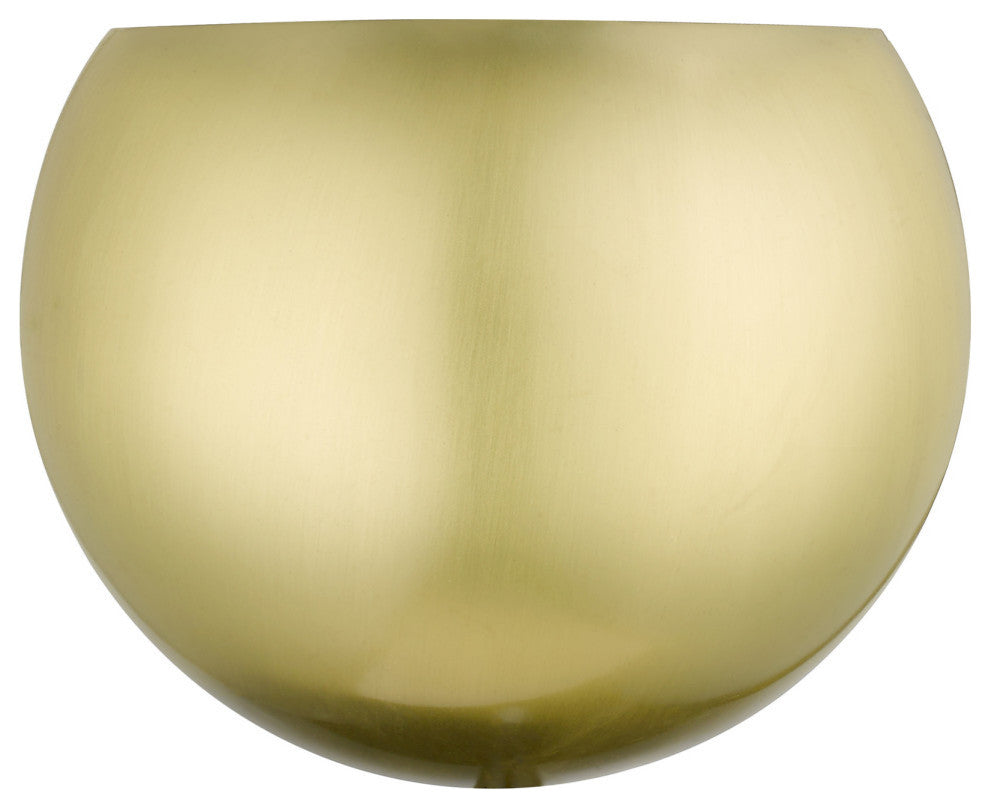Livex Lighting 1 Light Satin Brass Wall Sconce