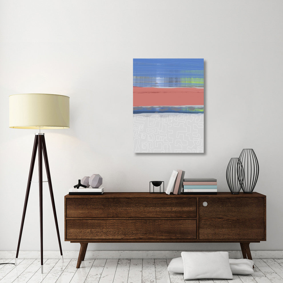 "Abstract  Blue View 2" Fine Art Print