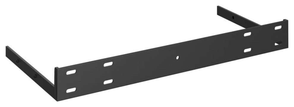 vidaXL Wall Shelf Floating Shelf Display Shelf Wall Mounted High Gloss Gray