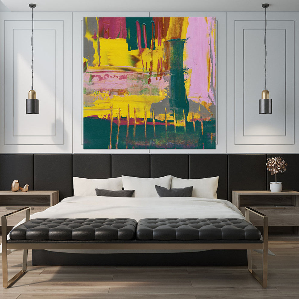"City Lights II" Fine Art Giant Canvas Print, 54"x54"