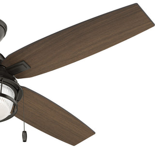 Hunter Fan Company 52" Ocala Noble Bronze Ceiling Fan With Light