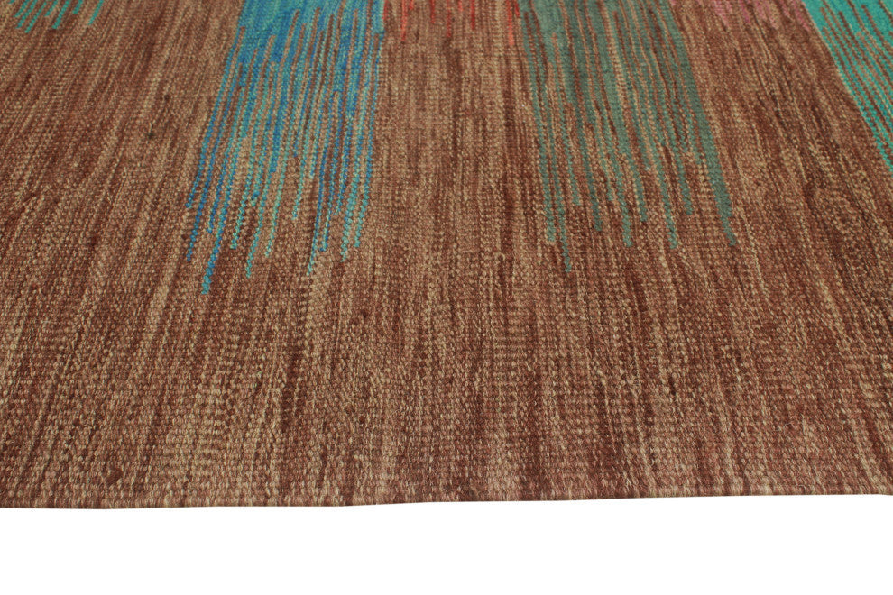 Winchester Kilim Pearlie Burgundy/Purple Rug, 8'2x11'5