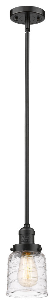 INNOVATIONS 201S-OB-G513-LED 1-Light Mini Pendant Oil Rubbed Bronze