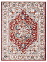 Lauren Ralph Lauren Collection Atwood LRL1119 Rug, Red/Grey Black, 4'x6'5"