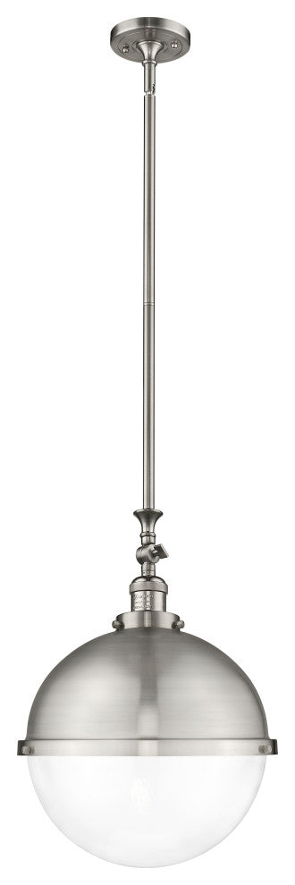 INNOVATIONS LIGHTING 206-SN-HFS-122-SN-LED Hampden 1 Light 12.875 inch Pendant