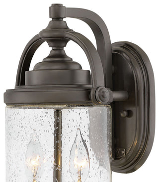 Hinkley Willoughby Medium Wall Mount Lantern, Oil Rubbed Bronze
