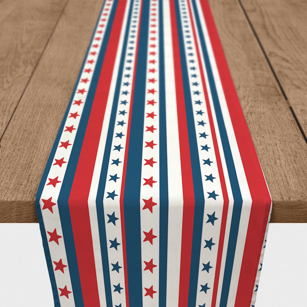 Flag Stars and StripesTable Runner