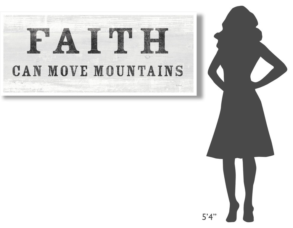 "Signs of Faith VI" Digital Paper Print by Sue Schlabach, 62"x26"