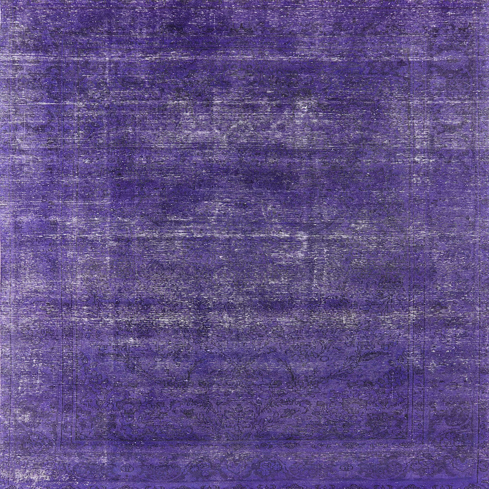 Ahgly Company Indoor Square Mid-Century Modern Area Rugs, 7' Square