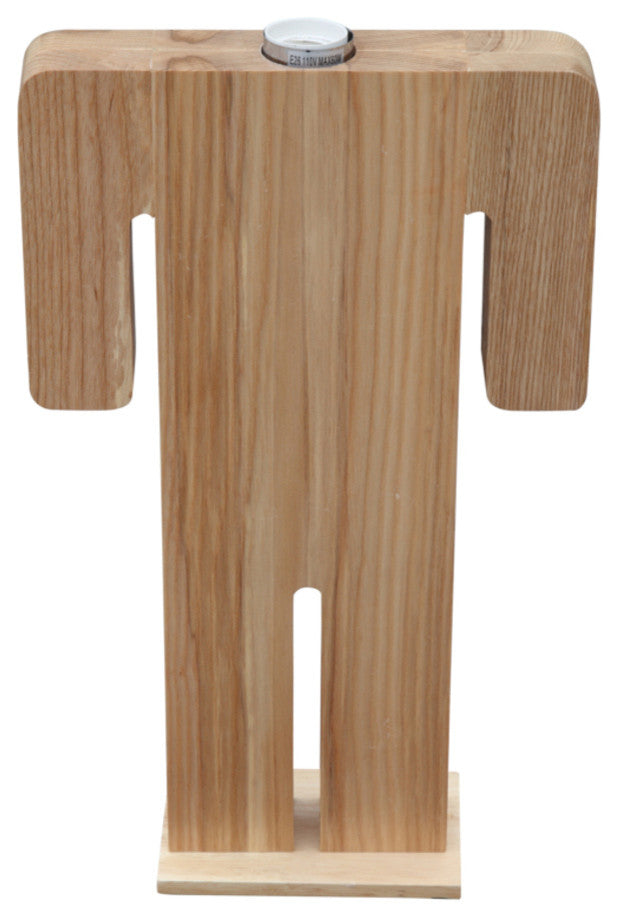 Modern Classics Person Table Lamp Male, Natural